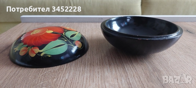 кутийка хохлома Русия за ценители , снимка 5 - Антикварни и старинни предмети - 52713066