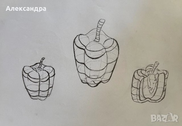 Скици 20 броя, снимка 16 - Картини - 50876142