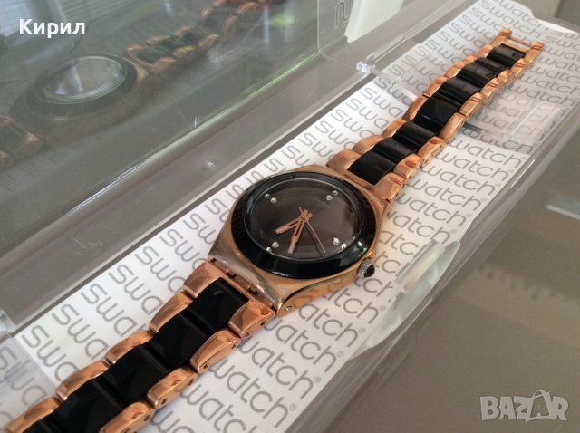 Swatch YLG408G / YLG450C / YLG124G (2бр. розе и класическо златно), снимка 8 - Дамски - 39820765