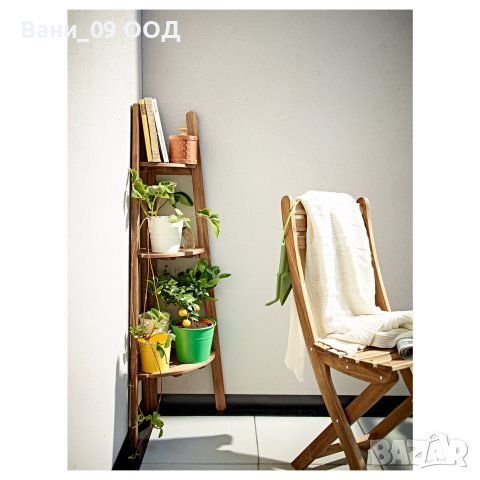 Голям цветарник от масивно дърво 116см, снимка 3 - Декорация за дома - 28945721