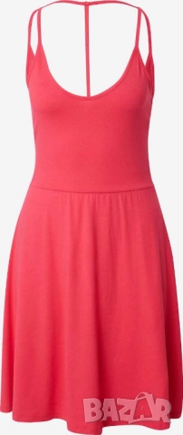 Дамска лятна рокля Only, 75% вискоза, 20% полиестер, Розова, XL