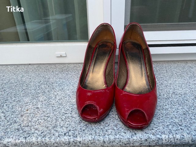 Елегантни обувки естествена кожа 38 номер, снимка 6 - Дамски обувки на ток - 43145103