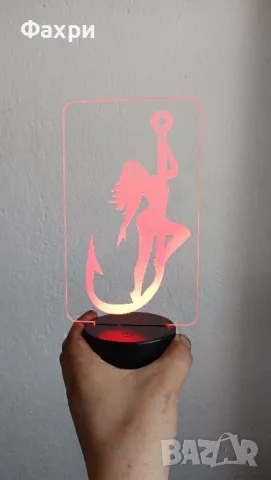 Нощни лампи на тема лов и риболов , снимка 3 - Лед осветление - 49598585