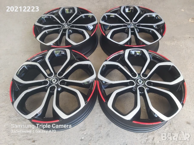 4 броя алуминиеви джанти за Renault Scenic,Renault Grand Scenic 20, снимка 3 - Гуми и джанти - 50796355