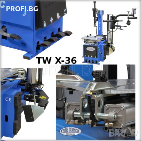 Демонтаж монтаж машина до 26″с приставка RUN FLAT TWIN BUSCH GERMANY, снимка 2 - Други машини и части - 44011698