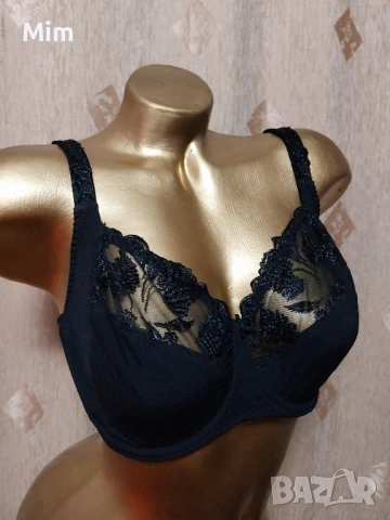 Prima Donna 75 E Черен дантелен сутиен , снимка 2 - Бельо - 50623703