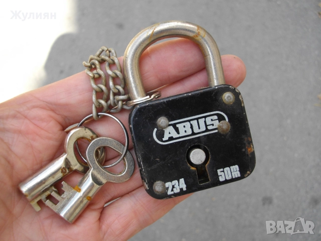 СТАР КАТИНАР ABUS GERMANY, снимка 2 - Антикварни и старинни предмети - 51550867
