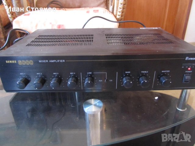 Продавам професионален предусилвател STRONG