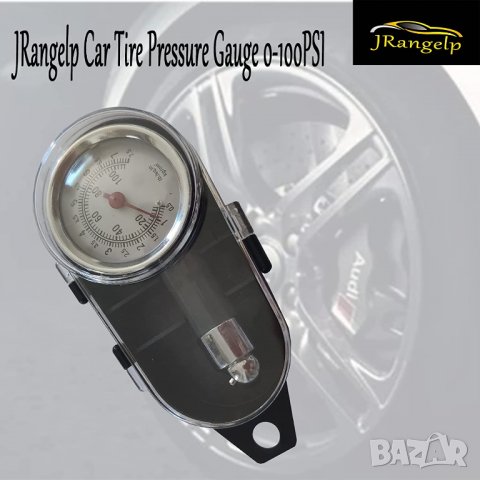 Манометър за налягане на гуми, Тестер за проверка на налягането гумите, кола, автомобил, атмосфери, снимка 7 - Аксесоари и консумативи - 39624263