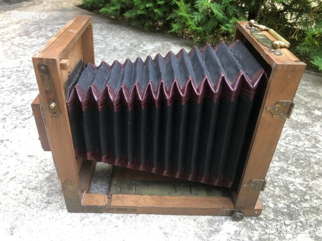 старинен салонен фотоапарат, снимка 9 - Антикварни и старинни предмети - 51135756