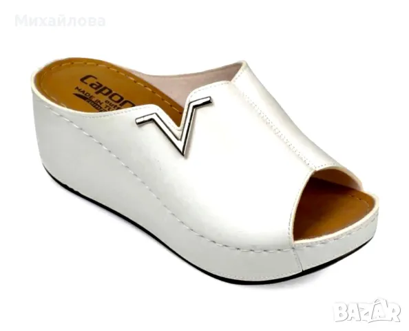 Анатомични нови бели чехли, снимка 2 - Чехли - 50128278