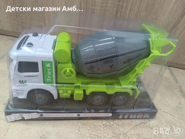 Детски бетоновоз или камион за боклук, снимка 2 - Коли, камиони, мотори, писти - 53231567