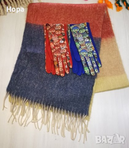 Дамски шалове и ръкавици , снимка 6 - Шапки - 15644905