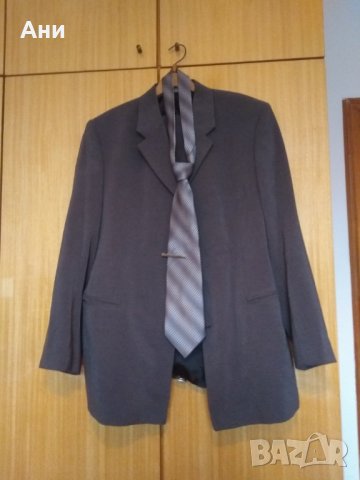 Нов мъжки костюм с вратовръзка, снимка 1 - Костюми - 27066063