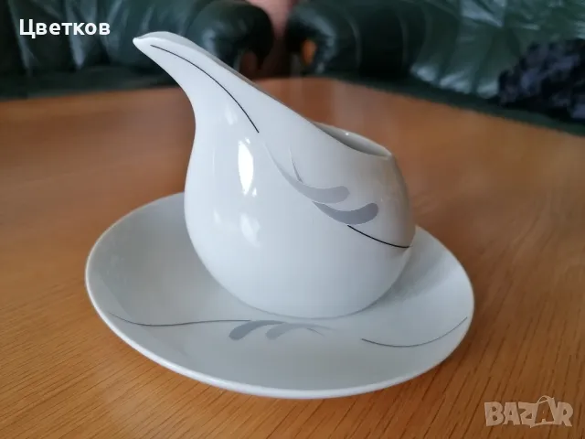 Сервиз за чай за 12 човека "Scherzer Bavaria", снимка 12 - Антикварни и старинни предмети - 49617428