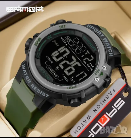 Мъжки часовник с японски кварцов механизъм 