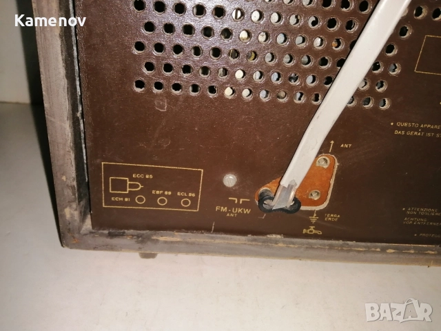лампово радио, снимка 5 - Радиокасетофони, транзистори - 51978323