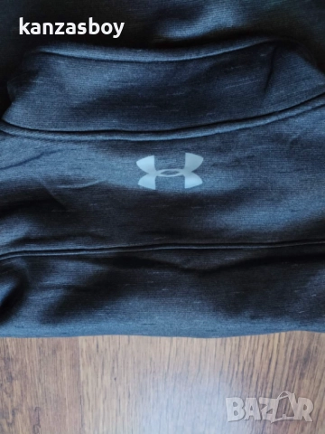 Under Armour Men's Armour Fleece 1/4 Zip Slub - ГОЛЯМА мъжка блуза НОВО БЕЗ ЕТИКЕТИ 3ХЛ, снимка 8 - Спортни дрехи, екипи - 52228387