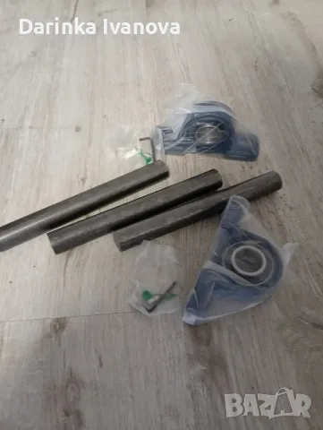 ос, калибрована стомана, кръг, шестостен.Лагерни тела, лагери, сачми., снимка 3 - Други машини и части - 49213329