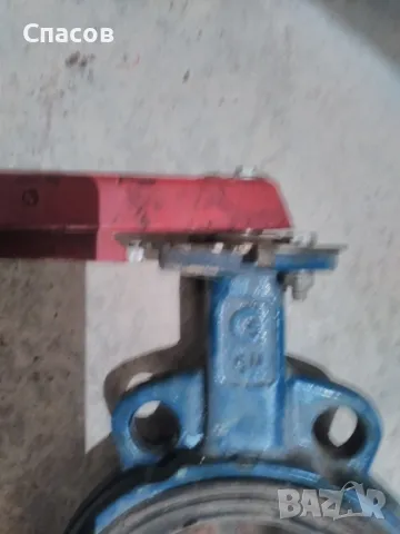 Кран/клапа/ спирателен Бътерфлай с ръчка GHIBSON ITALIA, снимка 3 - Други машини и части - 48794476