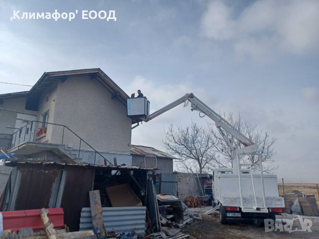 Продава се 13 м. автовишка-Мерцедес Бенц 814 Д,98г.напълно обслужена,нови зимни гуми,ГО,пълно автока, снимка 3 - Индустриална техника - 44105691