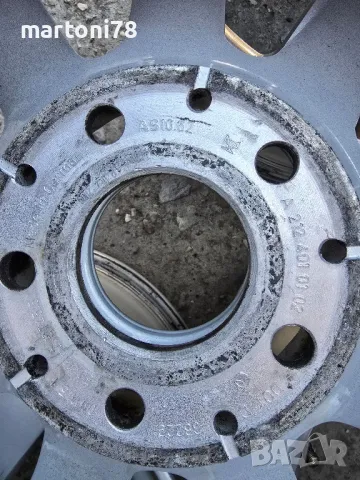 4 бр.оригинални алуминиеви джанти 16 цола, 5х112 за Мерцедес., снимка 6 - Гуми и джанти - 50254350