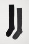 3/4 чорапи, С етикет, 2 бр, снимка 1 - Дамски чорапи - 26648357