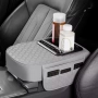 Допълнителен подлакътник за автомобил Automat, Подлакътник с органайзер, Черен, Сив и Бежов, снимка 11