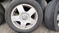 Оригинални Ал.джанти Vw 5x100 15" за Голф4,Битъл,А3 с гуми 195/60-15, снимка 2