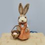 4402 Декоративен великденски заек за украса и декорация, 27 см, снимка 4