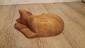 Колекционерска масивна дървена котка, 1980г, снимка 4