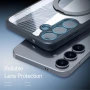 Samsung Galaxy S25+ 5G DUX DUCIS Удароустойчив Ring Holder MagSafe/ PC + TPU Калъф и Протектор, снимка 4