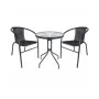 Градински комплект маса и 2 стола, снимка 2