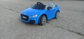 Акумулаторна кола с родителски контрол 6V AUDI TT, Синя, снимка 1