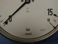Манометър Bourdon HAENNI EN837 Ф160 mm, 16 bar pressure gauge, снимка 3