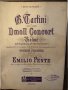 Giuseppe Tartini (1692–1770)  g-Moll Concert fur Violine