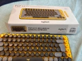 Продавам клавиатура Logitech pop keys жълто черна, снимка 7
