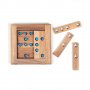 дървена логическа игра - главоблъсканица MyKIDS пъзел, снимка 1