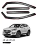 Комплект от 4бр. ветробрани за Hyundai Tucson III (5 врати, 2015–2020) – Стилна защита за вашия SUV, снимка 1