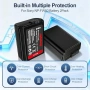 Нови NP-FW50 2 броя батерия 1500mAh за Sony A7 II A7R A7S A6300 A6500, снимка 3