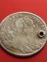 Сребърна монета 17 кройцера 1752г. Франц първи Кремниц Австрия 26215, снимка 5