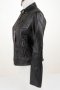 Черно дамско яке от естествена кожа марка Giorgio di Mare - M, снимка 4