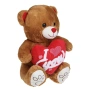 Плюшено мече с червено сърце I Love You за Свети Валентин 40 см_1245259, снимка 2