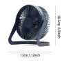 USB Вентилатор за Компютър и Офис 4546, снимка 5