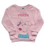 Пухкава детска блуза за момиче с Прасенцето Пепа, снимка 1 - Детски пуловери и жилетки - 42985571