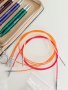 Луксозен комплект KnitPro Zing с 8 броя обръчи, снимка 4