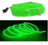 Интериорна LED лента за кола, 2м., 12V, зелен, снимка 1 - Аксесоари и консумативи - 33318586