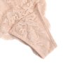 Love and bra S,M,L,XL италианска черна,праскова дантелена полупрашка женска сексапилна бразилиана , снимка 4