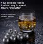 Food-Grade 304 SS Stainless Steel Whisky Stones Метални Ледчета Уиски Ракия Джин Водка Бира Коктейли, снимка 2