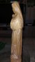 Дървена статуетка Богородица с Младенеца.Отлично състояние, снимка 5